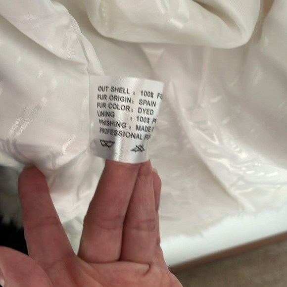 Winter fur rabbit fur coat - Picture 4 of 13